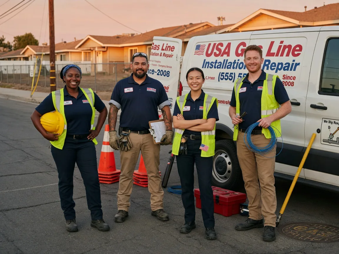 Gas Line Installation company in West Stockholm, NY